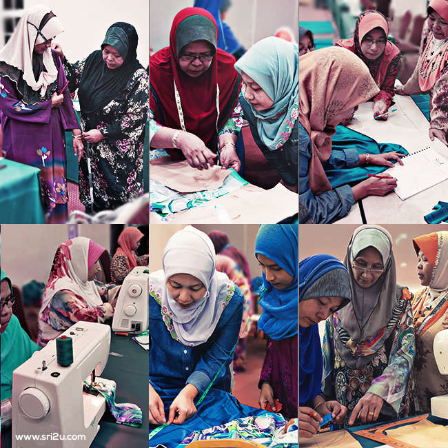 Bengkel-Jahitan-Dress-Akademi-Sri-Classic-Bersama-RISDA Imej Bengkel Jahitan Dress Terkini Bersama RISDA