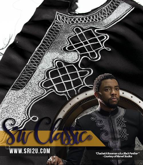 Sulam-T’Challa-Wakanda-King-Coat-03 Corak Sulam T'Challa Wakanda Coat - Black Panther