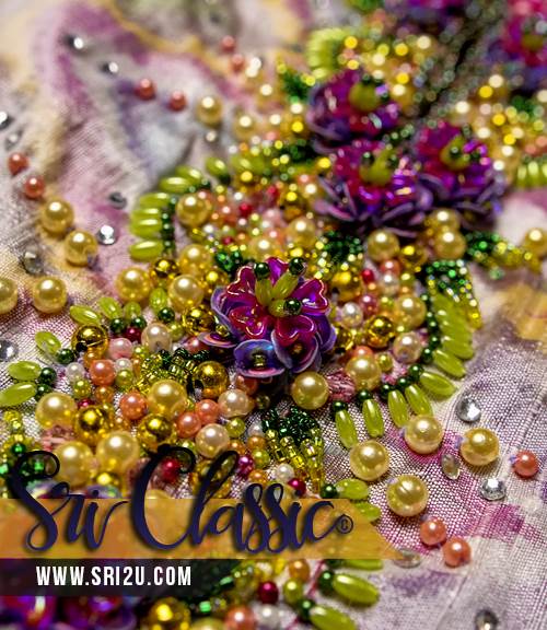 Baju-Kurung-Bermanik-Corak-Manik-Crumble-01 Baju Kurung Bermanik Corak Manik Crumble