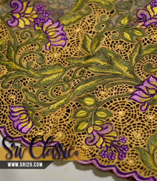 Kurung-Moden-Bersulam-Kerawang-Motif-Sulam-Bunga-Kantan-02 Kurung Moden Bersulam Kerawang Motif Sulam Bunga Kantan